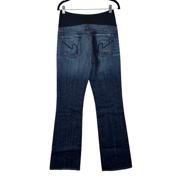 Citizens of Humanity NWT Kelly Maternity Jeans Belly Panel Bootcut Dark Boho 29 - Picture 3 of 10